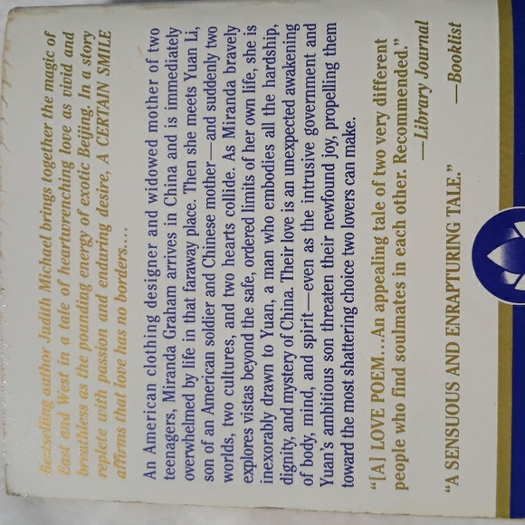 2 Judith Michael paperback books, A Certain Smile and A Ruling Passion - Picture 2 of 8